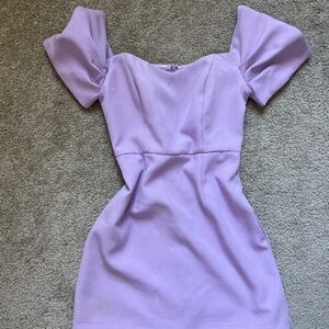 Purple dress